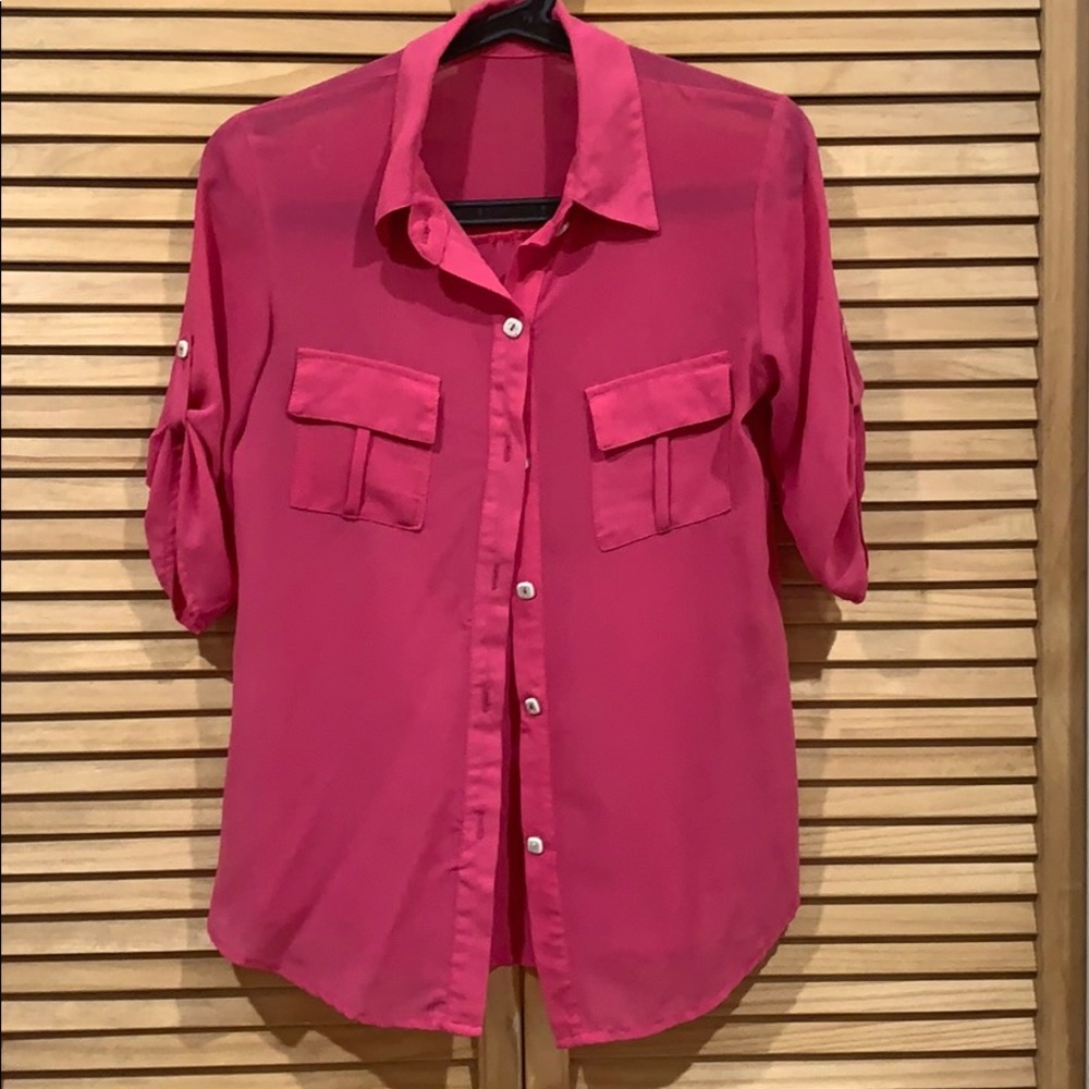 Sheer top blouse